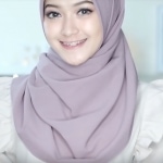 Chiffon Hijab Scarf With Ease Video