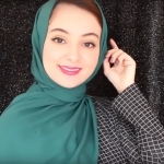 The best hijab style you can make with any hijab material