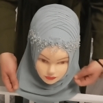 watch this Hijab tutorial for wedding party