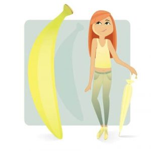 plus size banana body shape